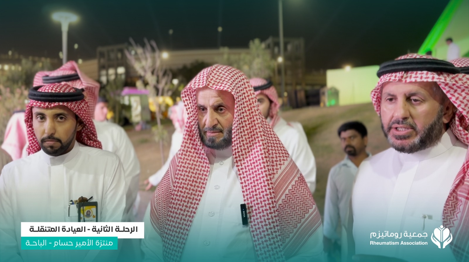 زيارة الشيخ سليمان بن مهنا المهنا للعيادة المتنقلة